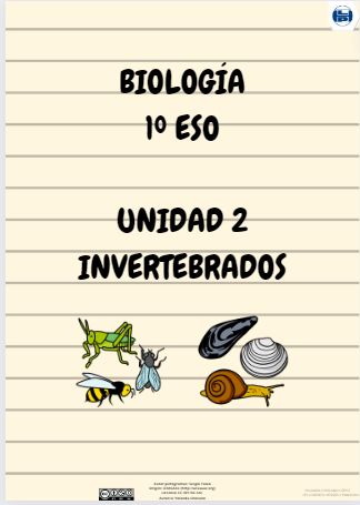 BIOLOGÍA 1º ESO: LOS INVERTEBRADOS